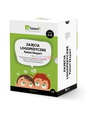Pakiet logopedyczny mTalent Ekspert – multimedialny zestaw do terapii logopedycznej dzieci i ćwiczeń językowych.
